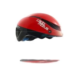 CÁDOMOTUS Casco Omega Aerospeed Rojo / Negro