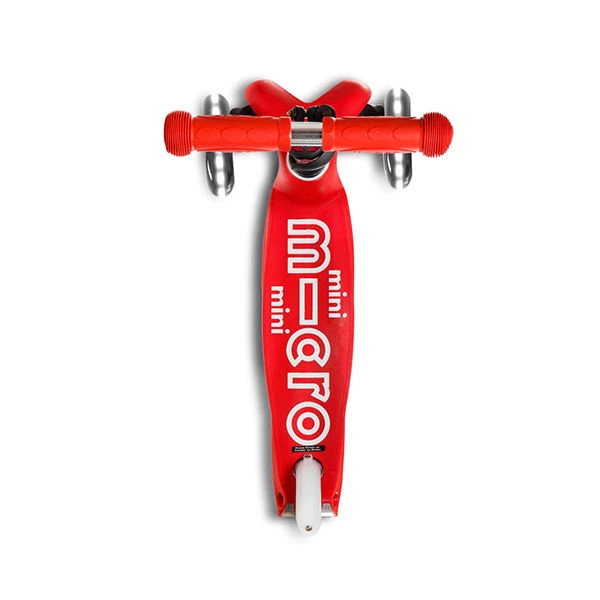 MICRO Patinete Scooter Mini Deluxe Led Rojo 2 MICRO Patinete Scooter Mini Deluxe Led Rojo - Image 2