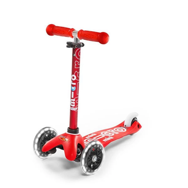 MICRO Patinete Scooter Mini Deluxe Led Rojo 3 MICRO Patinete Scooter Mini Deluxe Led Rojo - Image 3