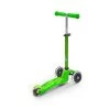 MICRO Patinete Scooter Mini Deluxe Led Verde