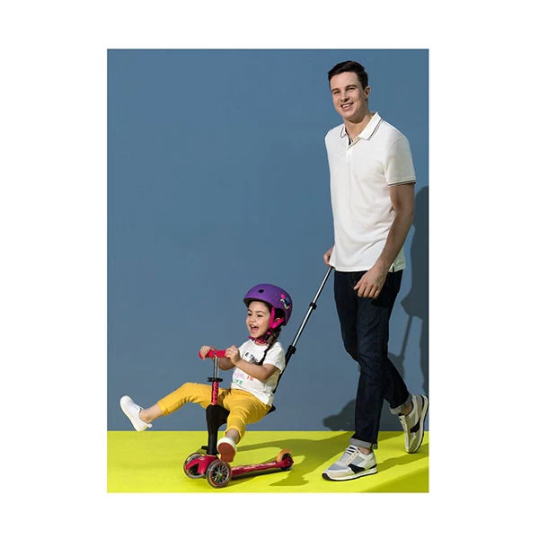 MICRO Patinete Scooter Mini Deluxe 3en1 Rosa 5 MICRO Patinete Scooter Mini Deluxe 3en1 Rosa - Image 5