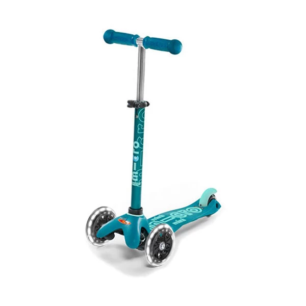 MICRO Patinete Scooter Mini Deluxe Led Aqua 3 MICRO Patinete Scooter Mini Deluxe Led Aqua - Image 3