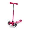 MICRO Patinete Scooter Mini Deluxe Led Rosa