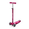 MICRO Patinete Scooter Maxi Deluxe Led Rosa