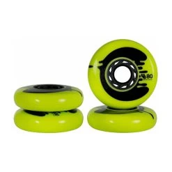 UNDERCOVER Ruedas Cosmic Roche 80mm 86a Yellow PR (full Radius)