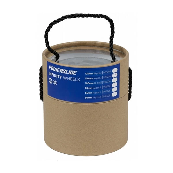POWERSLIDE Ruedas Infinity II Gris 110 2 POWERSLIDE Ruedas Infinity II Gris 110 - Image 2