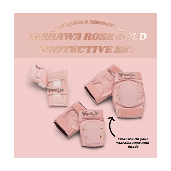IMPALA Pack Protecciones Marawa Rose Gold 2 IMPALA Pack Protecciones Marawa Rose Gold - Image 2