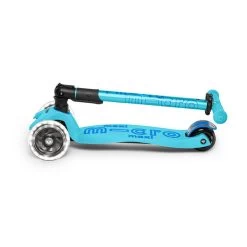 MICRO Patinete Scooter Maxi Deluxe LED Plegable Azul
