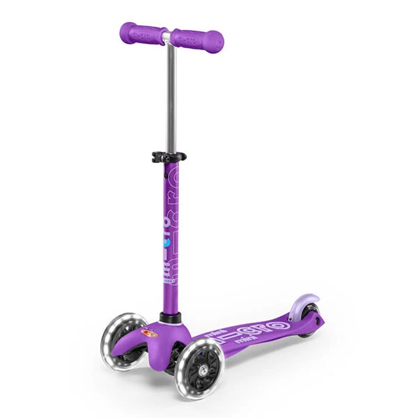 MICRO Patinete Scooter Mini Deluxe Led Lila 1 MICRO Patinete Scooter Mini Deluxe Led Lila