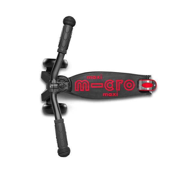 MICRO Patinete Scooter Maxi Deluxe PRO Negro Rojo 5 MICRO Patinete Scooter Maxi Deluxe PRO Negro Rojo - Image 5