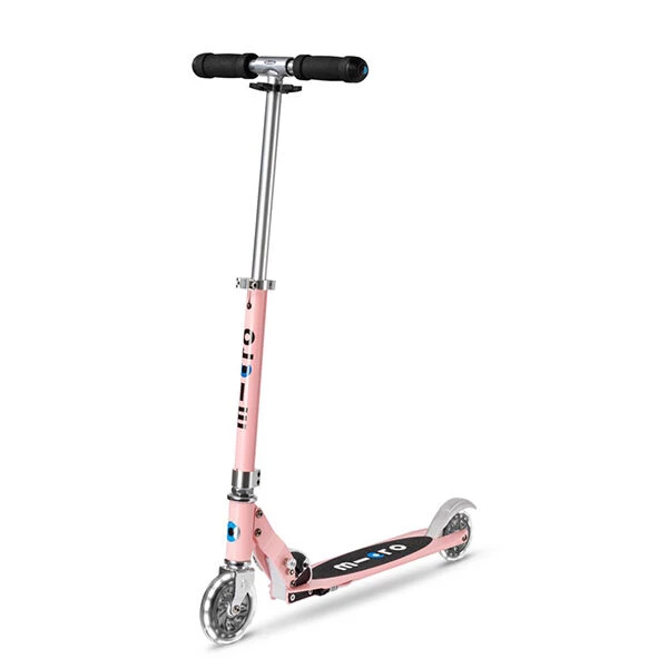 MICRO Patinete Scooter Sprite LED Rosa Pastel 1 MICRO Patinete Scooter Sprite LED Rosa Pastel
