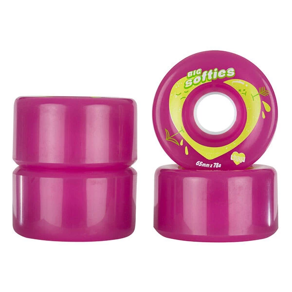 CHAYA Ruedas Big Softie's Clear Pink 65 3 CHAYA Ruedas Big Softie's Clear Pink 65 - Image 3